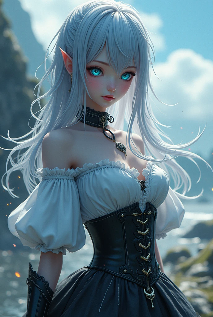 Super busty and hot elsa