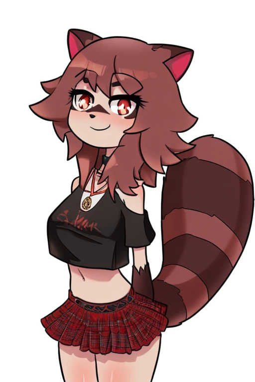 boy, squirrel, furry, bodyfur, green bra, bottomless, green gloves, green boots, chibi, smile, sparkling eyes, penis, testicles, peeing, blush