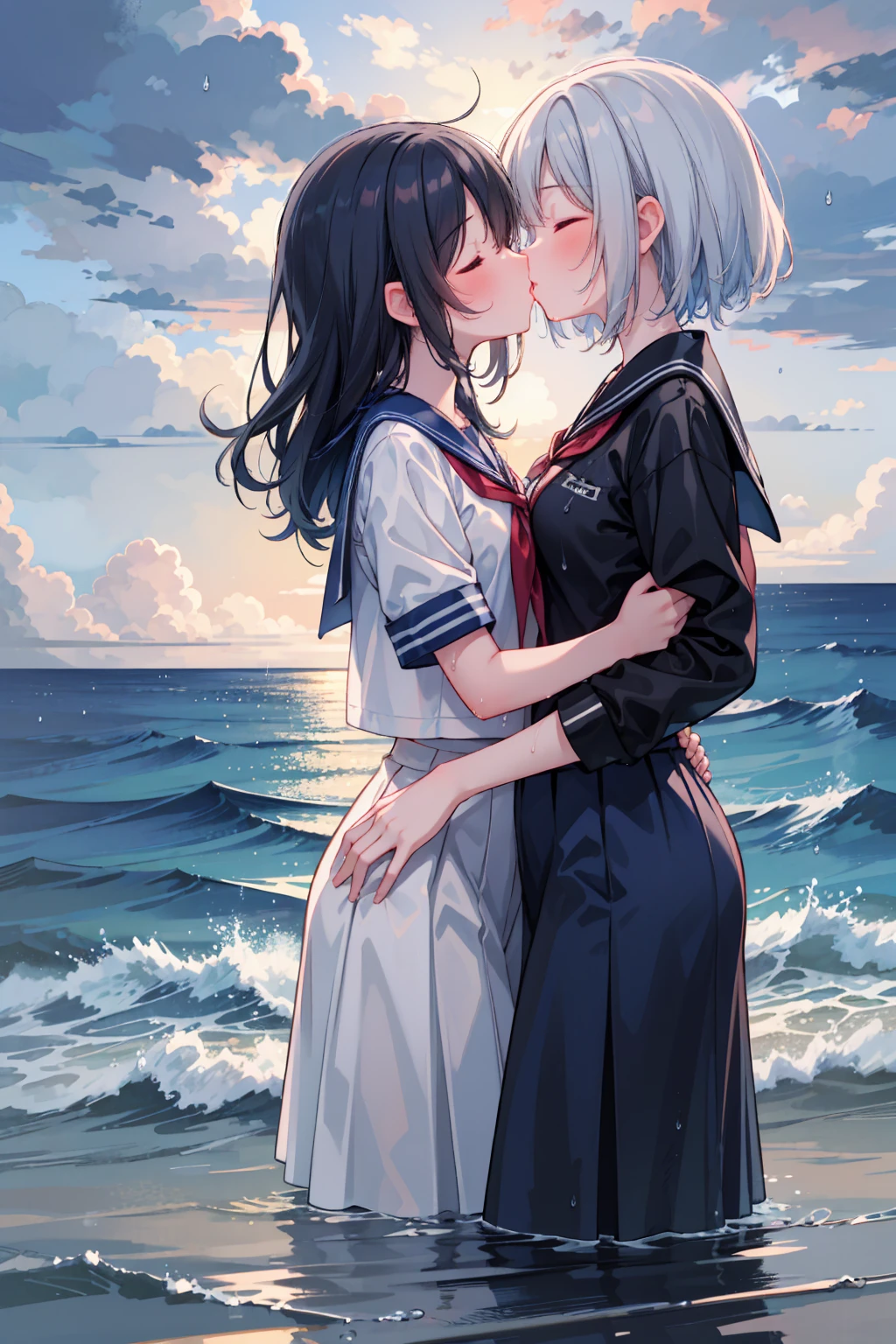 2 girls, 傘もささずにheavy rainの中抱き合う二人, Kissing, Kiss each other, Close your eyes, Ocean, Wavy, heavy rain, soaked, Sailor suit, ribbon, Gothic Skirt, navy blue, Long skirt, I don&#39;t care about getting wet, Lots of water all over the body, splash, Soaking wet, Submersion, スカートもWet and shiny, Lots of water, Water up to my chest, Standing in water, Two girls, heavy rainの中抱きしめ合う, Kissing, Kiss each other, Close your eyes, Ocean, Wavy, heavy rain, soaked, スカートもWet and shiny, Sailor suit, ribbon, Gothic Skirt, navy blue, Long skirt, Wet and shiny, Lots of water all over the body, splash, Soaking wet, Submersion, Lots of water, Standing in water, Lots of water滴, Water up to my chest, 2 girls, 傘もささずにheavy rainの中抱き合う二人, Kissing, Kiss each other, Close your eyes, Ocean, Wavy, heavy rain, soaked, Sailor suit, ribbon, Gothic Skirt, navy blue, Long skirt, I don&#39;t care about getting wet, Lots of water all over the body, splash, Soaking wet, Submersion, スカートもWet and shiny, Lots of water, Water up to my chest, Standing in water, Two girls, heavy rainの中抱きしめ合う, Kissing, Kiss each other, Close your eyes, Ocean, Wavy, heavy rain, soaked, スカートもWet and shiny, Sailor suit, ribbon, Gothic Skirt, navy blue, Long skirt, Wet and shiny, Lots of water all over the body, splash, Soaking wet, Submersion, Lots of water, Standing in water, Lots of water滴, Water up to my chest, 