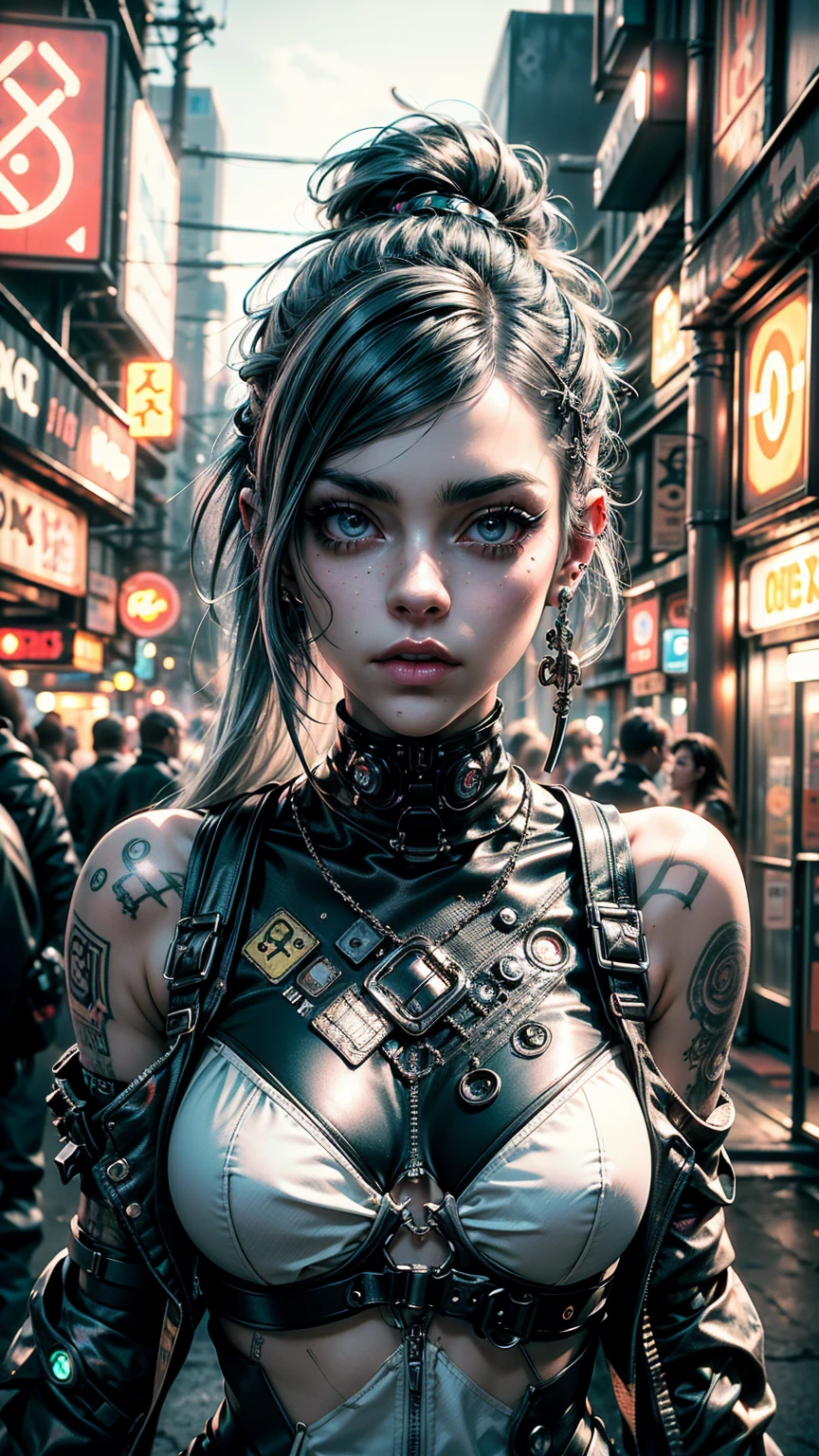 Beautiful photo of Reika Shimohira as a (Cyberpunk Nekomata catgirl), slender body, cat ears, cat tail, science fiction, cyberpunk city in the background, Gantz, Cyberpunk 2077, Ultra realistic photo, masterpiece, best quality, CG, wallpaper, HDR, high quality, high-definition, extremely detailed, {beautiful detailed face}, {beautiful detailed eyes}, (detailed light){{intricate detail}}, {highres}, ((detailed face)), neon light, chiaroscuro, key visual, intricate detail, highly detailed, breathtaking, vibrant, cinematic lighting, 18+, Nsfw