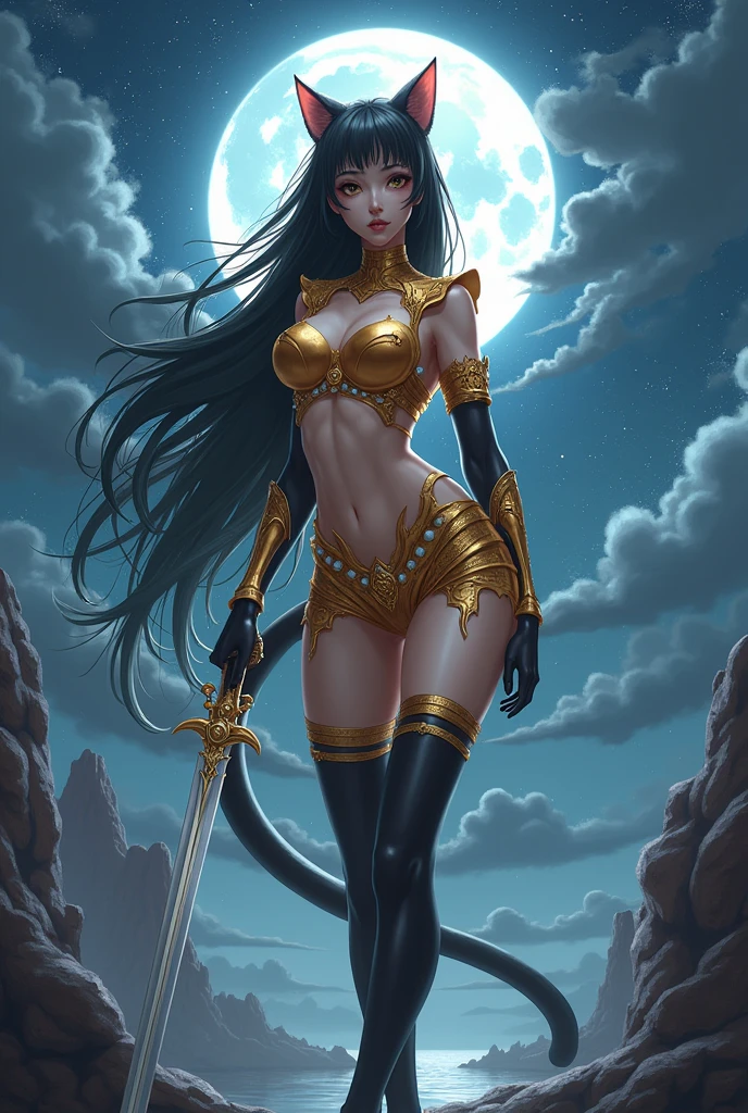 Masterpiece, Professional, High Definition - quality, sharp focus, perfect artwork, Best Illustration, trending on artstation, UHD, 4k, full body, NSFW
black skin, dark toned skin, fit-athletic,Nicole Scherzinger