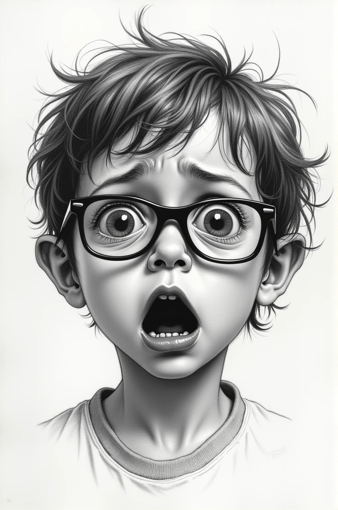 guttonerdvision3, inspired by the art style of Alex Ross, showing a 3-year-old boy wearing glasses, very detailed face and running. In this illustration, focus on capturing the essence of Alex Ross' art style, incorporating realistic details and dynamic lighting. Portray the boy with a sense of innocence and wonder, emphasizing his glasses as a distinctive feature.