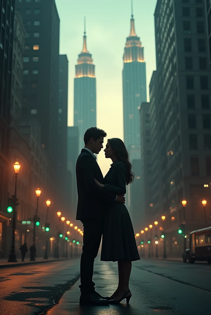 A dark city Ana and Thomas embraced as time progressed, The curse intensified, and the city succumbed to the weight of a growing darkness. The darkness brought nightmares and terrifying visions, alimentando-se do amor proibido que se manifestara entre Anna e Thomas. They knew they were doomed to pay a high price for this love that could not be ignored.