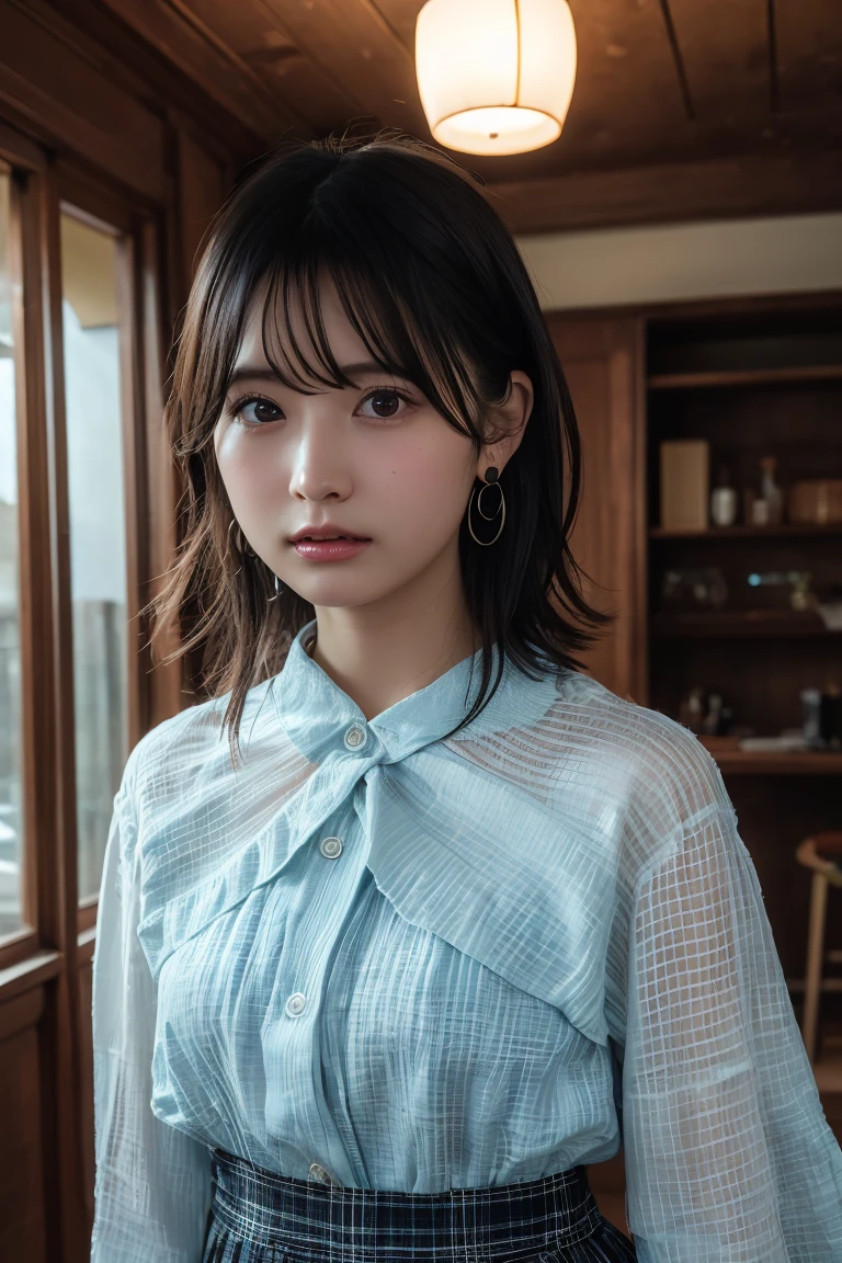 best quality, photorealistic, 8k, high res, 1girl, woman,(skindentation), tiny breast, (professional lighting, bokeh), (street), (people, crowds:0.6), market, (night;1.5),(double bun hair:1.0), (blouse:1.5), (portait:0.8), gorgeous, bloom, floating hair,(light particles, lens flare, glowing particles:0.6), (dynamic pose), soft lighting, (dynamic pose),