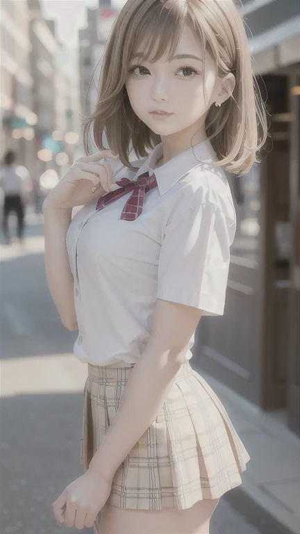 Lustful Girl, gothic dress, Estrus girl, Solo, Twin-tailed, Shirt, Thigh strap, Bag, Long sleeves, Black shirt、skirt rift、masturbation、sneaking、White underwear、Sheer underwear、nsfw