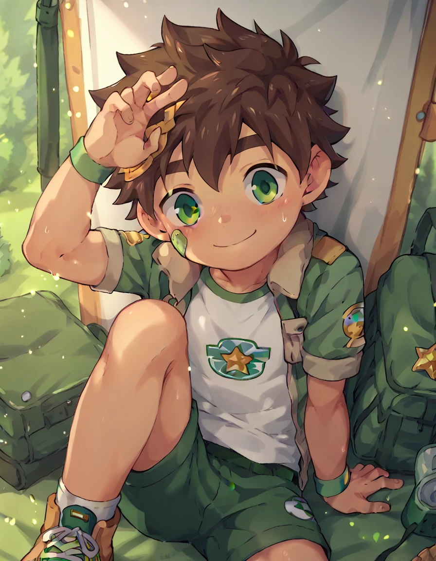 (keitaro Nagame, Camp buddy), cute, shota, camp