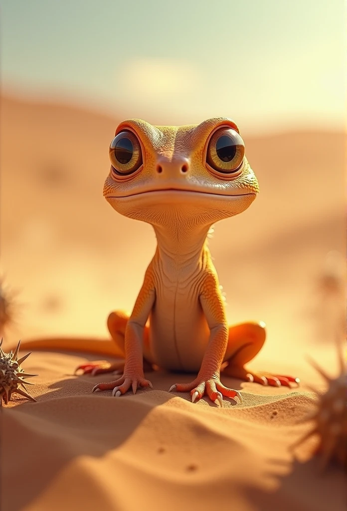 Different varieties5Leopard geckos and the desert。