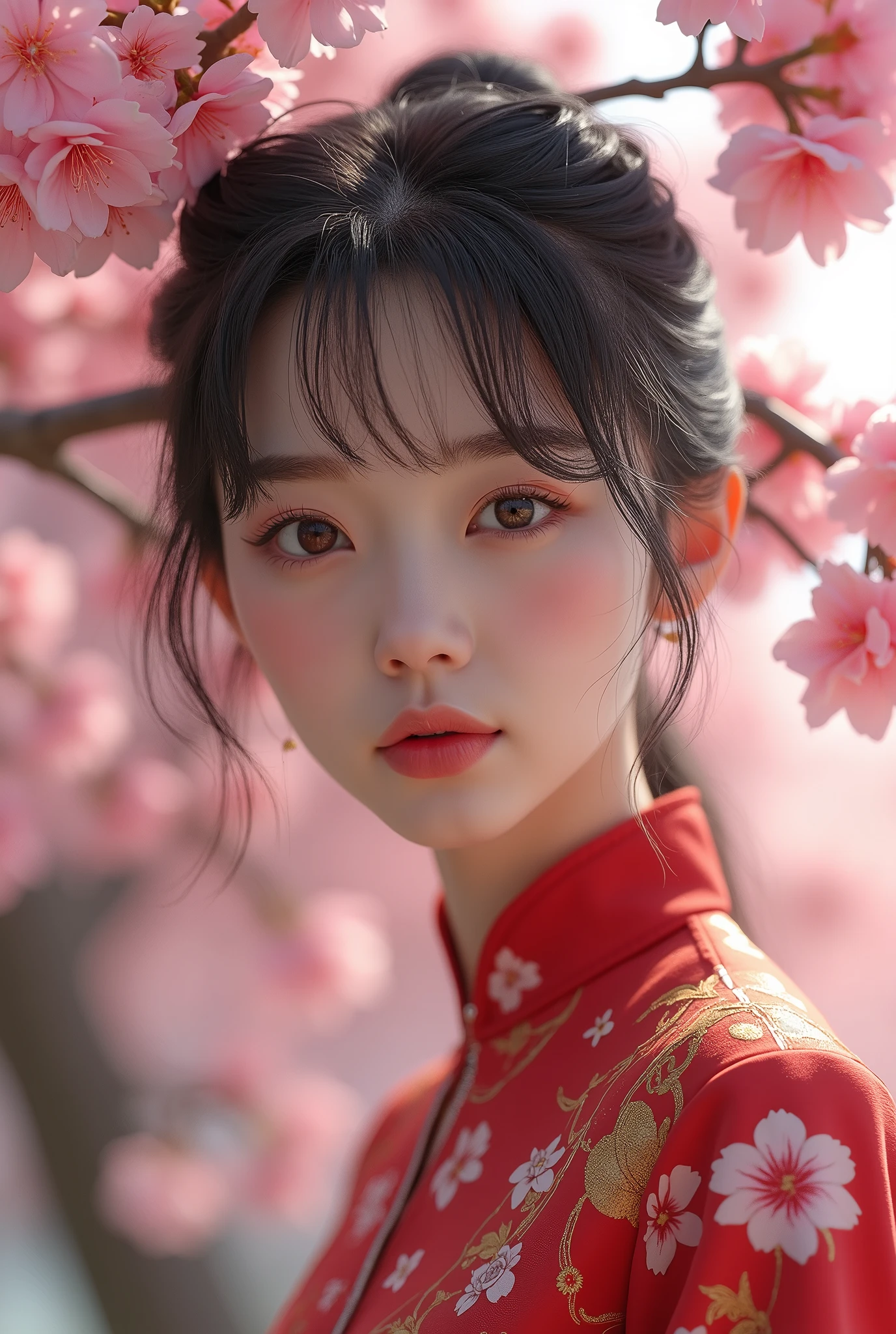 (masterpiece,Highest quality:1.4),(8k,RAW Photos,Photorealistic:1.4),Ultra-high resolution, ,(Glowing Skin:1.4),Detailed肌,Detailed顔,Detailed目,(Beautiful and shining eyes:1.2),Symmetrical eyes,Detailed耳,One person,Natural Makeup,(((Idol))),,Detailed背景,Vivid background,Beautiful and shiny hair,,((Average teenage breasts)),,(Detailed Sexy Kimono,Realistic beautiful teen,Sexy Neon,mysterious,whole body),,((Sharp Face)),Natural light,,(Very detailed ,,online shopping,LUMINE® Market,),Cleavage,Background of fluttering cherry blossom petals,Professional,(Detailed,Location was great.),