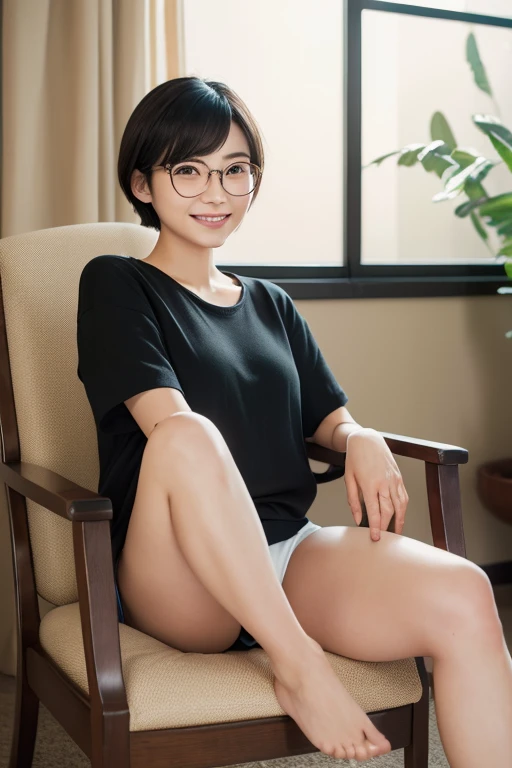 ((masterpiece:2.0, best quality)), ((ultra high res)), (photo realistic:1.4),cinematic lighting,
NSFW,(photo of beautiful mature girl),(Japanese milf),jukujo,(Crawling on all fours on the bed:1.4),(from front:1.4),(in stylish bedroom),(aged body),(35-years-old:1.2),(completely nude:1.3),realistic nipples,hairy pussy,camel toe,large hip, cute face,(seductive smile:1.4),fine lines and wrinkles:0.6,black short hair over one eye with swept bangs,(oiled skin), BREAK (realistic:1.2),detailed face,sexy, unity 8k wallpaper, best quality,detailed face, masterpiece,(Glasses:1.3),