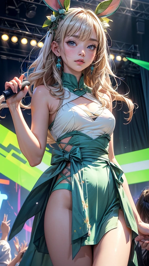green grass