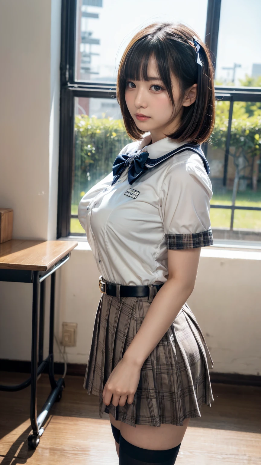 High resolution、High resolution、In 8K、Real Live Action、RAWphotographgraphy、Highest quality、masterpiece、Tabletop、erotic、student、Beautiful light blue,White skin,knees, Detailed vagina、Focus on the vagina、Absurd,Small face、Big Breasts、前hairを真ん中から分ける、The forehead is visible,(Cold look<eyeを細めて,Glare,strong,Light anger)、masterpiece,Highest quality、超A High resolution,RAWphotograph,only,Beautiful poop,One person, One personで,Dark look,Small breasts,Erect breasts,whole body、very nice、office lady, black office blazer, Office Skirt, (Legs wide open and vagina protruding:1.6)、Japanese women,Are standing,(Realistic:1.37)、Photon Mapping,Navy blue ribbon,Realistic、Cute Face,茶色のeye、Adult female 18 years old、(Navy blue bow tie)、Radio City、物理ベースonlyダリング、prospect、Written boundary depth、Blurred Background、photograph,、body,Beautiful legs, Long legs, Thin legs,Long Bob Cut,(前hairが見える), hair, lips, green_eye, Nose Soft, kneesが見える,Transparent clothes, thigh, Nogizaka Idol, , Japanese Ido、キラキラしたeye、光沢のあるlips、Too bright natural light、Bright Sun、Too bright sunlight、(全naked,naked),(A world without clothes),From below,