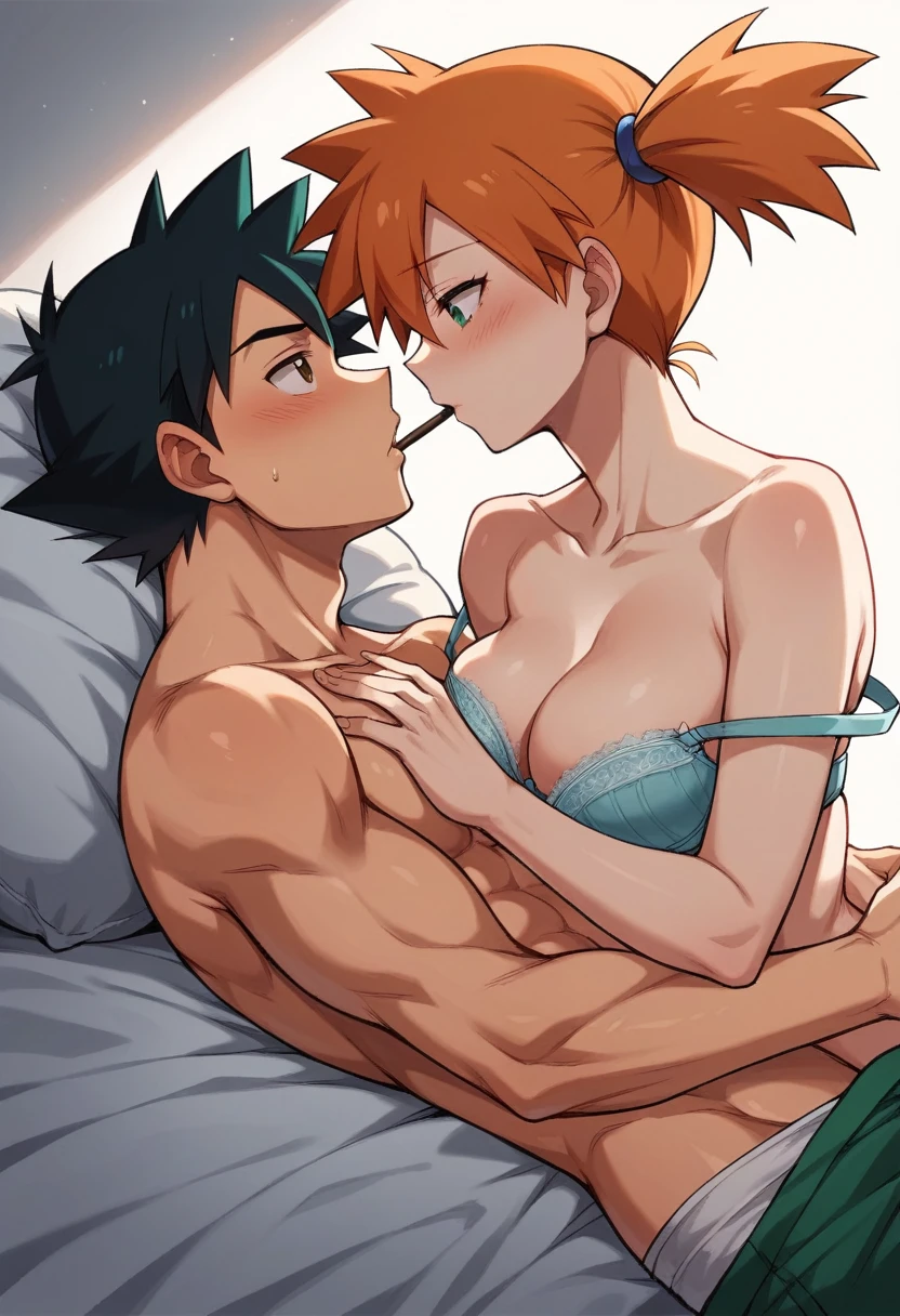 Sexy naked ochako uraraka in just black thigh highs having sex with izuku 