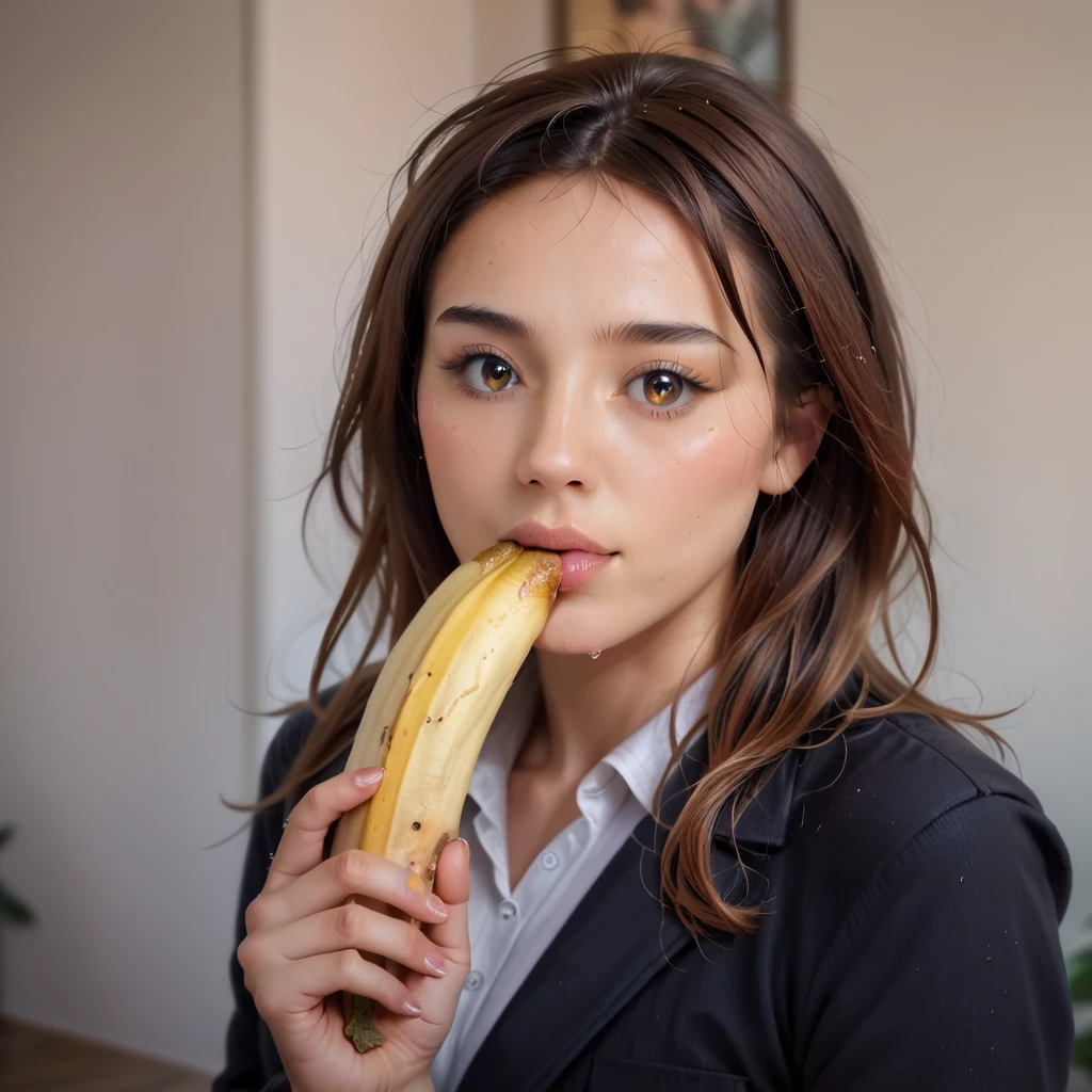 2 beautiful NOGIZAKA GIRLS, detailed portrait with extremely detailed features, wet open lips licking and deep sucking Hard a banana, dynamic and joyful expression, professional photorealistic hyperdetailed, (best quality,8k masterpiece:1.2),ultra-detailed,(realistic,photorealistic,photo-realistic:1.37), perfecteyes with sparkling highlights, beautiful detailed lips,extremely detailed eyes and face,longeyelashes. KAWAII NOGIZAKA Girls