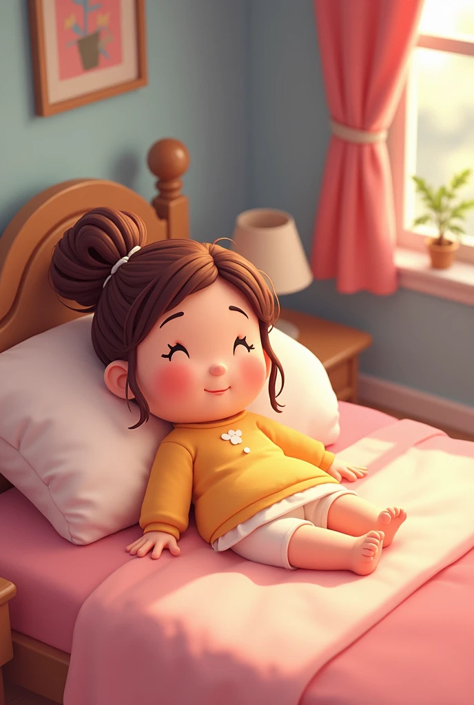 best quality,1girl, baby face, smile, cute, c4d,