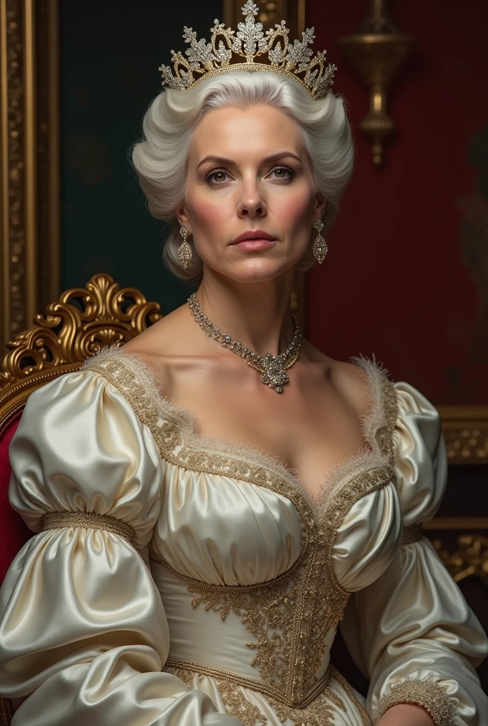 Queen Elizabeth pouring a glass of whiskey, Buckingham Palace in 1970s, high resolution, high details, ultra details, cinematic (photorealistic:1.4), 8k uhd, (hyper realistic), (photo realistic), (masterpiece), (best quality)