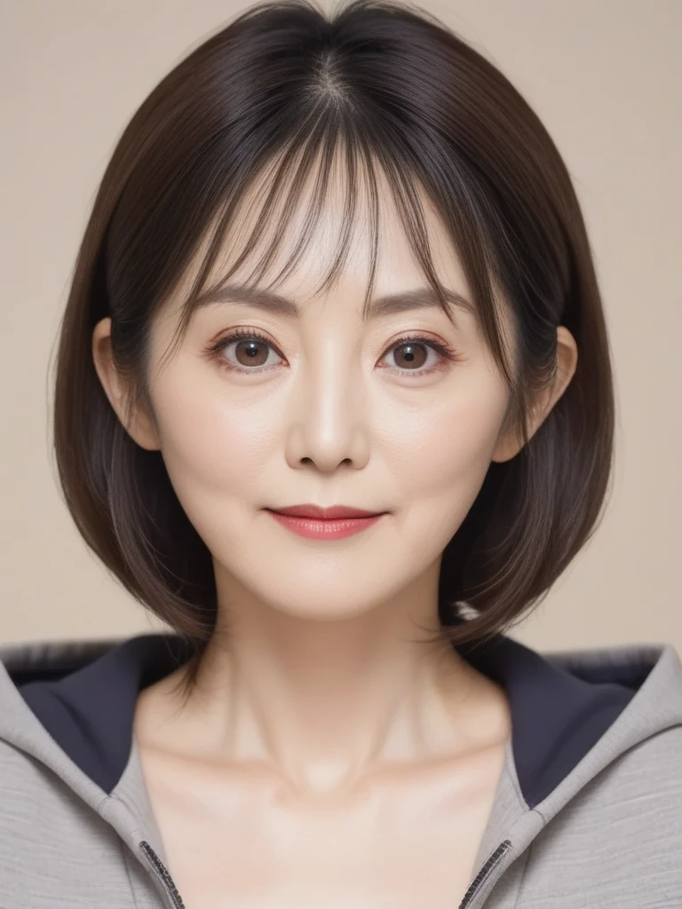 High resolution, Shortcuts, Mature Woman,((Center Parting)),50-year-old women,masterpiece, Highest quality, Ultra high definition, Textured skin, Droopy eyes,Thin lips,black eye,((Mole under left lip, beauty mark)),Thin eyebrows,Thin eyebrows,Japan female in her 60s,Narrow forehead,((Too thin,Too thin eyebrows)),Loose jaw,Low Nose,Deep-set eyelids,very droopy eyes,Slightly droopy thin eyebrows,Small Mouth, droopy eyebrows,ほうれい線,垂れ下がった目, hooded eyes,paizuri,dildo,full body