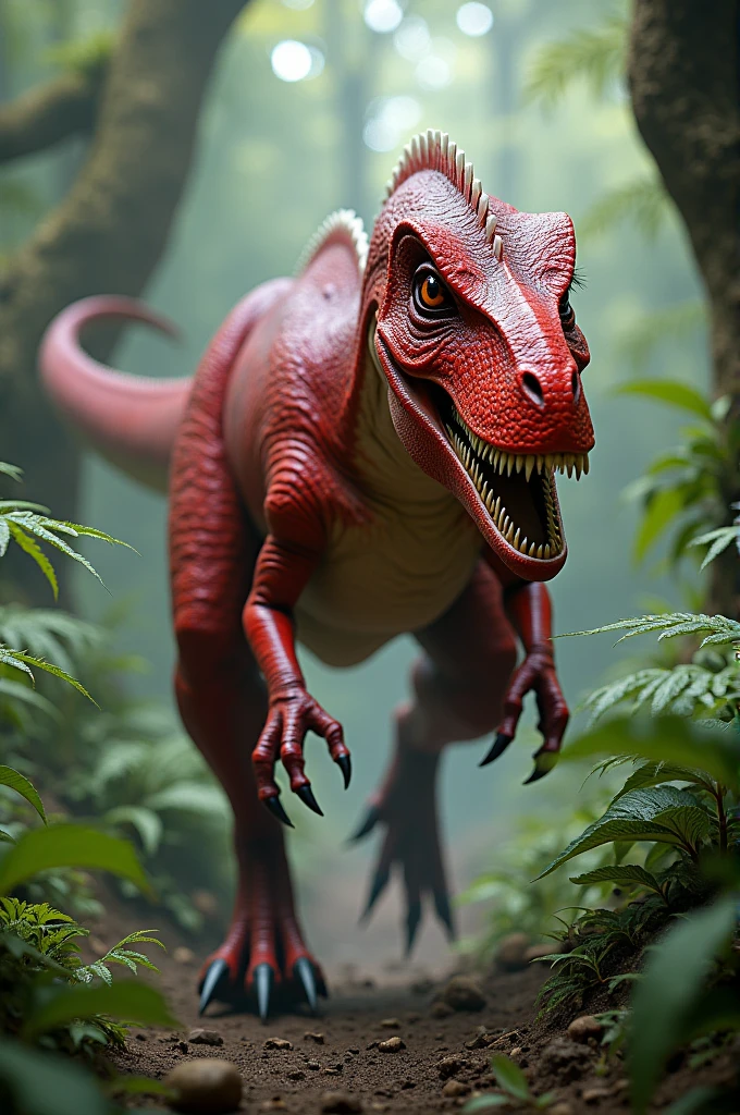 Red T-rex