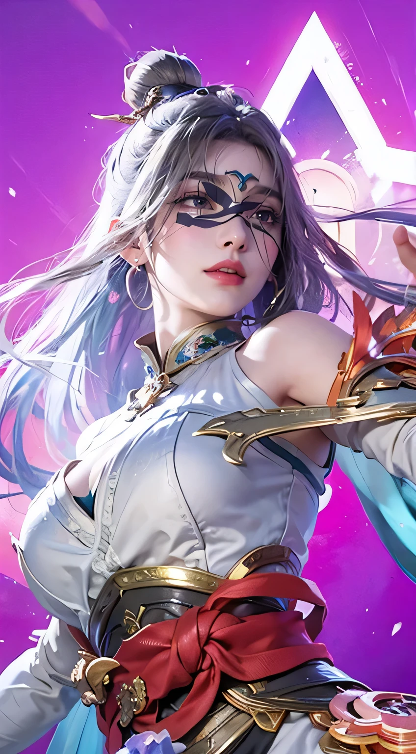 black hair, hair bobbles, kanzashi, mole under eye, pointy ears, licking lips, jitome, torogao, Surrealism, anime, cinematic lighting, tachi-e, from above, pov, 8k, super detail, textured skin, high quality,macromastia,half-naked,Visual papilla,underwear