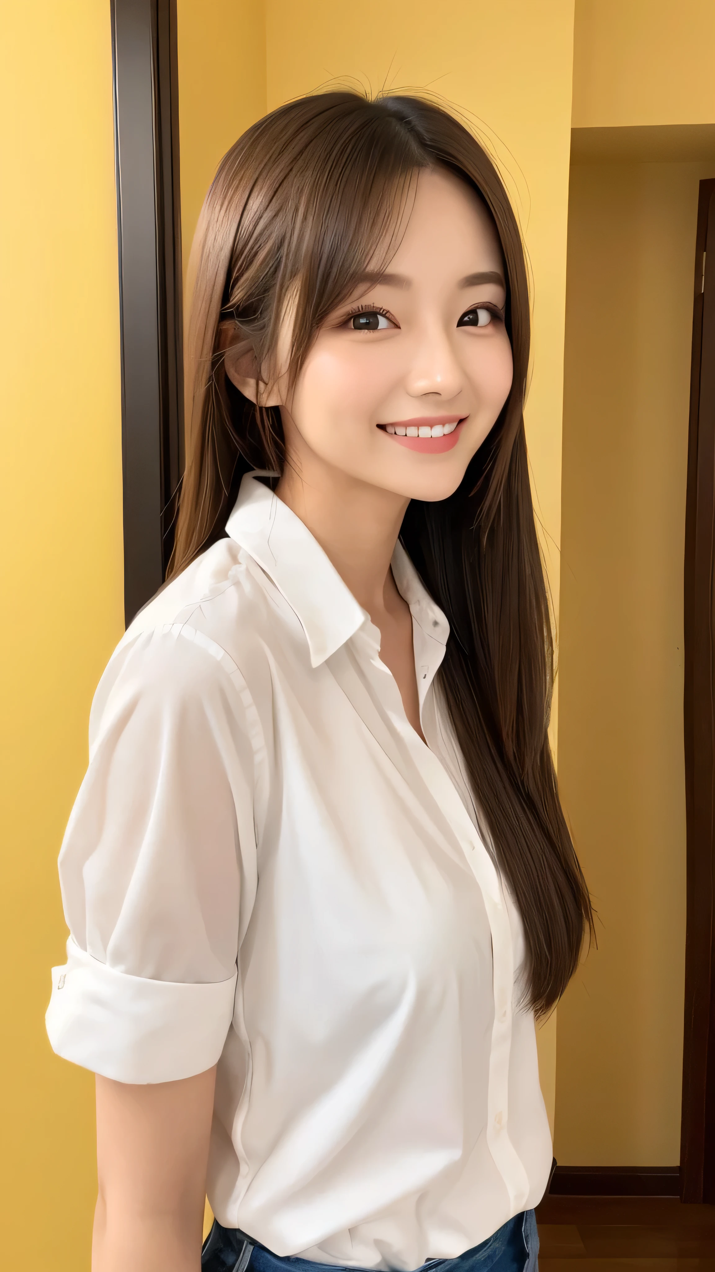 Beautiful woman,Nakajo Ayumi,,a smile, go out