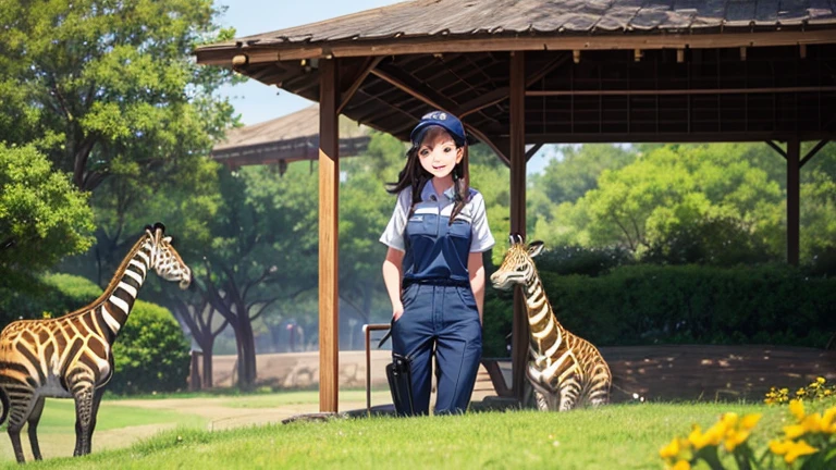 beautiful illustrations、highest quality、ultra high resolution、Professional specifications、(((Elementary school student riding a giant matsutake mushroom))、light blue school sailor uniform、very short skirt、((Police Officer Cap))、short sleeve、'face、looking at the viewer、horny masturbation