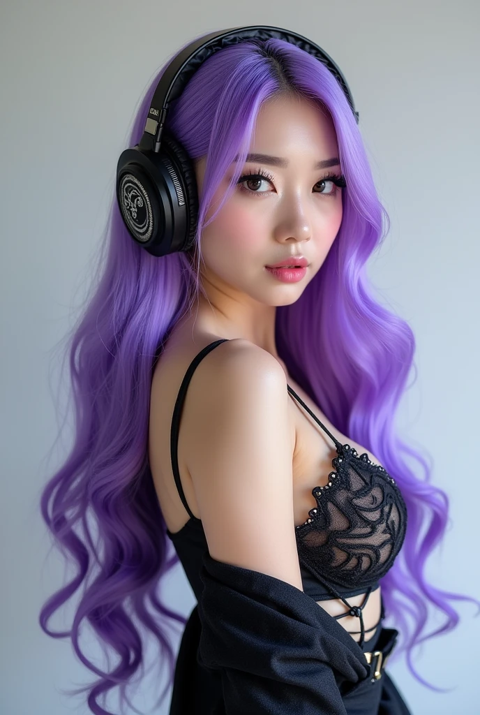 highest quality、masterpiece、Ultra-high resolution、(Photorealistic:1.4)、RAW Photos、(A girl tied to a machine)、13 years、Shiny platinum hair、Embarrassed look、Glowing Skin、((Ultra-Realistic Details))、Portraiture、Global Illumination、Shadow、Octane Rendering、8k、Ultra Sharp、Big Breasts、Cleavage、(Exposed bare skin underbust:1.4)、(White latex micro bikini without strings:1.4)、Upper arm chain、Very intricate detail、Realistic Light、Trends of the CG Association、Purple eyes、Shining Eyes、To the camera、Neon Details、Sit on、Futuristic hair accessories、Gundam、Small LED Lamp、Purple neon lighting、Green neon lighting、, Showing your underarm hair, hard nipples erect:1.4, nipples pointing up:1.4, headset,