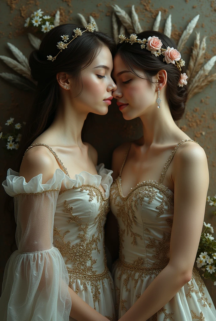 Princess of Beauty and the Dress studying