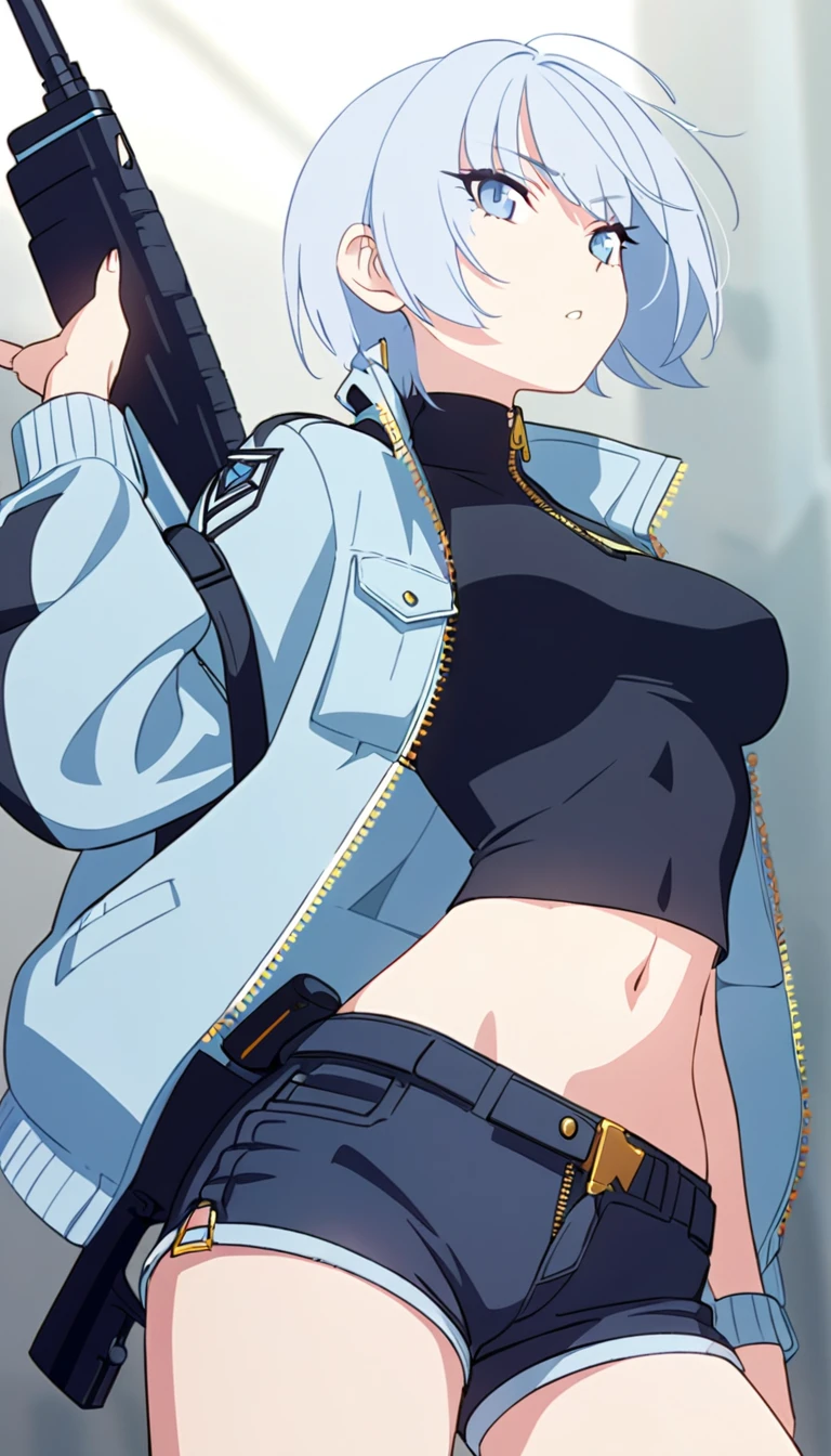 Remove the top，Expose the entire breast