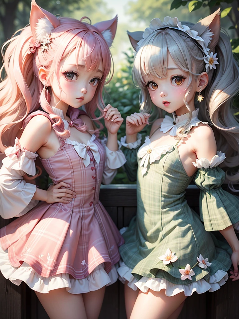 A cute li With tutu
