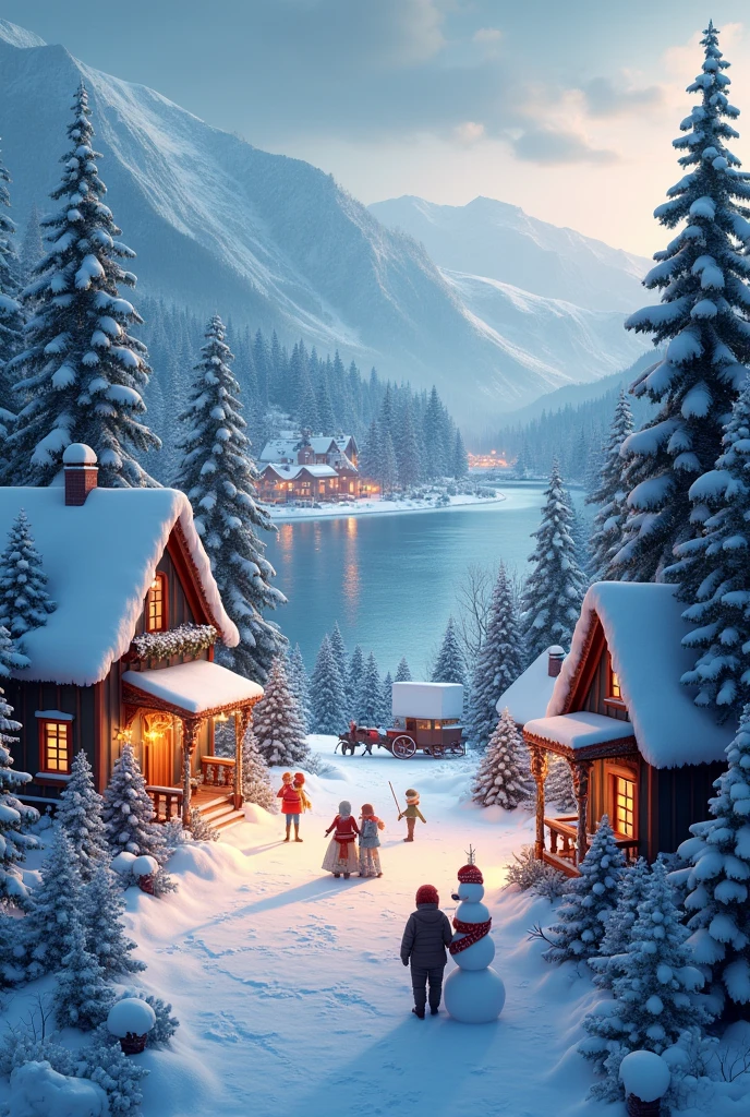 Christmas landscape