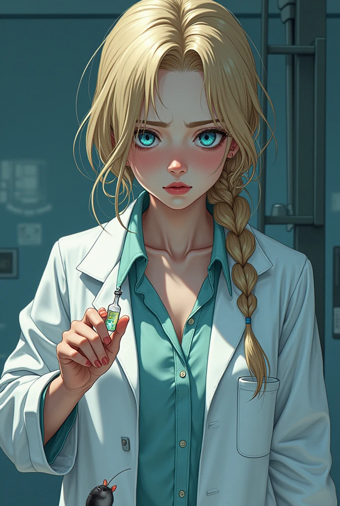 ((32-year-old doctor woman with wet lower body))、Female doctor's clothes、The whole picture、Long blond hair、Blue eyes、at hospital、Lying、((Really turn your neck up))、((Really turn your neck up))、((Cums))、（Supine）、（Open your legs）、Liquid dripping on the lower body、rape sex、creampie pussy ,Love juice,Forced orgasm,Squirt,Penetration ,Ecstasy,Urethra play,Hardcore,Faint、((Opening Mouth))、((Heavy drool))、((Eyes look up to the limit))