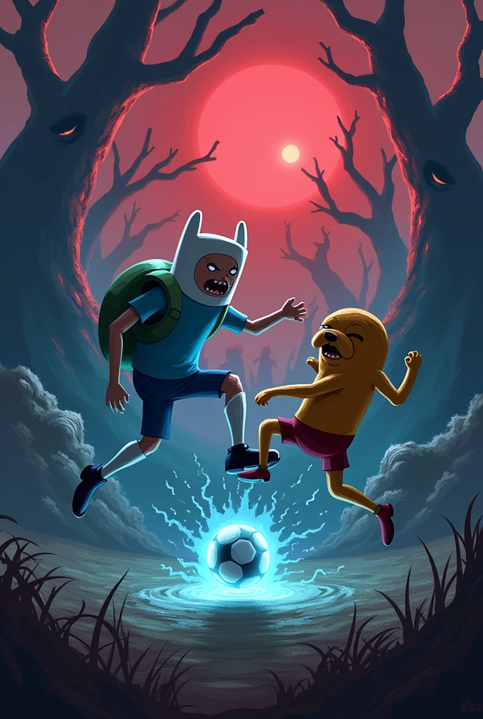 Hora de aventura, gol, Dark fantasy