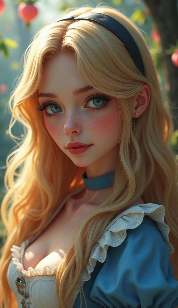 nose piercing, standing, jewelry, BABY-BLUE cloak, baby-pink jumpsuit (insanely detailed, beautiful detailed face, masterpiece, best quality), cleavage, piercing blue eyes. TWIN-TAILS. BEAUTIFUL COMBO OF Sabrina Carpenter Kat Dennings and Ivanka Trump . dd-cup sized breasts. short and dainty. happy, smiling cheerful face. Skipping in a magical meadow of daisies. Magical realism. 1950s Panovision 70. 4K Ultra HD, Extreme Detail And Intricate Realism. Stunning 2D Vector Detailed clear. lifelike.