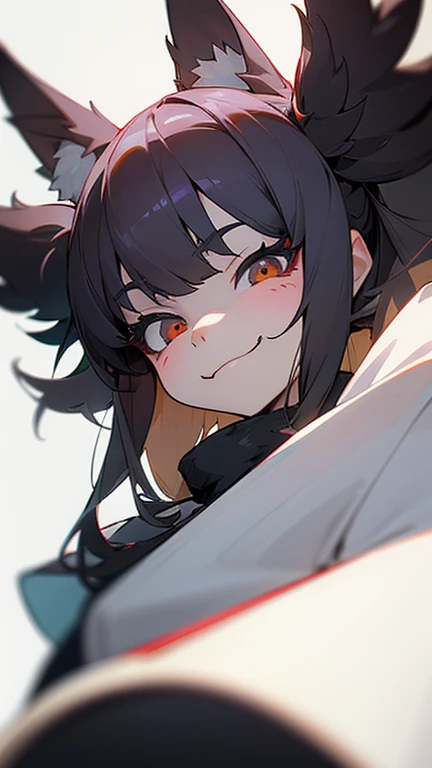 anime girl with purple eyes and a hoodie on, mirai nikki, gapmoe yandere, gapmoe yandere grimdark, ahegao face, badass anime 8 k, albedo from the anime overlord, ssss.gridman, ufotable art style, ahegao, anime moe artstyle, style of ssss.gridman (2018)