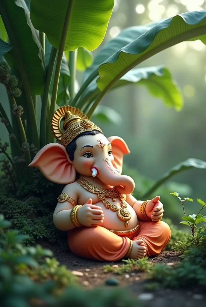  lord ganesha doing yoga