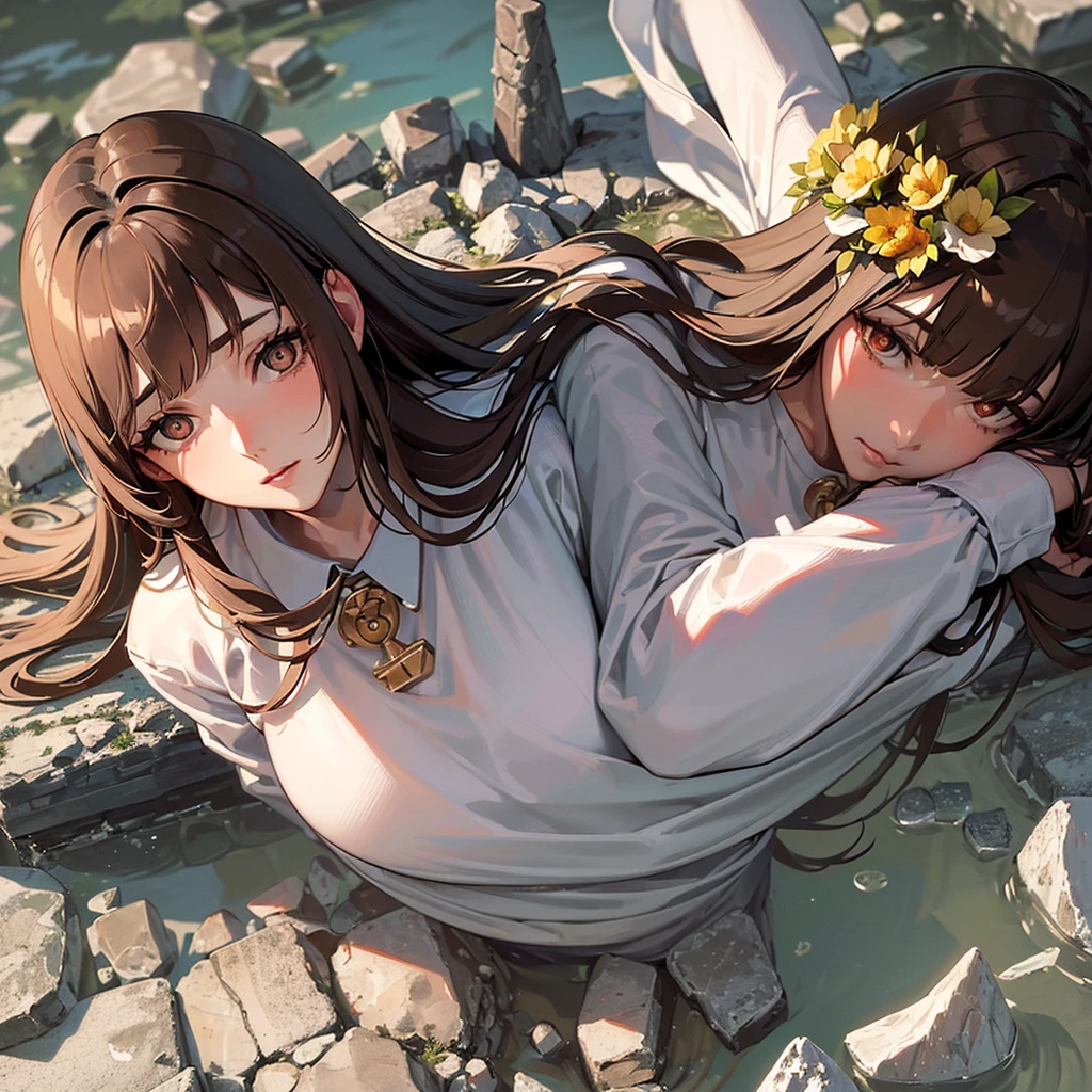 Photo of a girl with natural skin, ((Baby Face)), Round face, A girl wearing mainly black and red, Upper Body, Seaside cave, The light is shining in, High Twintails, Black hair with red mesh, Sharp eyes with red eyeshadow, Blue-green eyes, Shining eyes, A thin, upturned nose, Well-shaped lips, ((crop top overhang, Short sleeve, Black clothes, Thighs, Glamour body)), Makeup, Exquisitely crafted with the utmost attention to detail, Vibrant, amazing, Smooth, Cinematic, 4K, Backlight, (()), Shallow depth of field, ((Detailed eyes:1.3, Detailed lips:1.3, high quality, )), masterpiece, Super detailed images, High quality