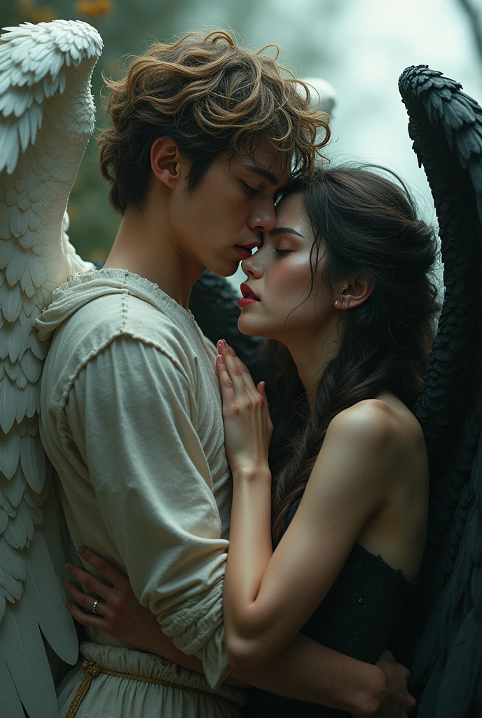 
Angels kissing demons