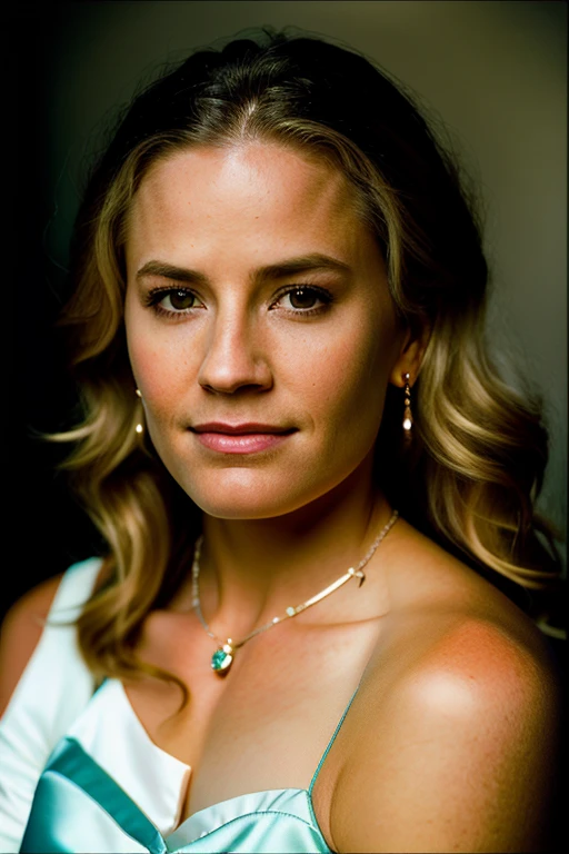 Realistic photo of a beautiful 3l1z4b3ths-v1 woman, 1girl, solo, long hair, looking at viewer, (((blonde hair))), jewelry, earrings, parted lips, lips, border, portrait, realistic, black border, soft lighting, professional Photography, Photorealistic, detailed, RAW, analog, sharp focus, 8k, HD, DSLR, high quality, Fujifilm XT3, film grain, award winning, masterpiece,barefoot