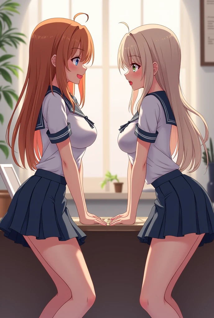 high school girl, high school girl, high school girl, masterpiece、Highest quality, high school girl, masterpiece、Highest quality、NSFW, {Large Breasts}、classroom、classroom、classroom、classroom、classroom、All Nude、All Nude、All Nude、Big Breasts、Big Breasts、Big Breasts、、Backwards、Backwards、Backwards、Beautiful back、Beautiful back、Beautiful back、Beautiful back、Beautiful back、Blonde Hair、Blonde Hair、Blonde Hair