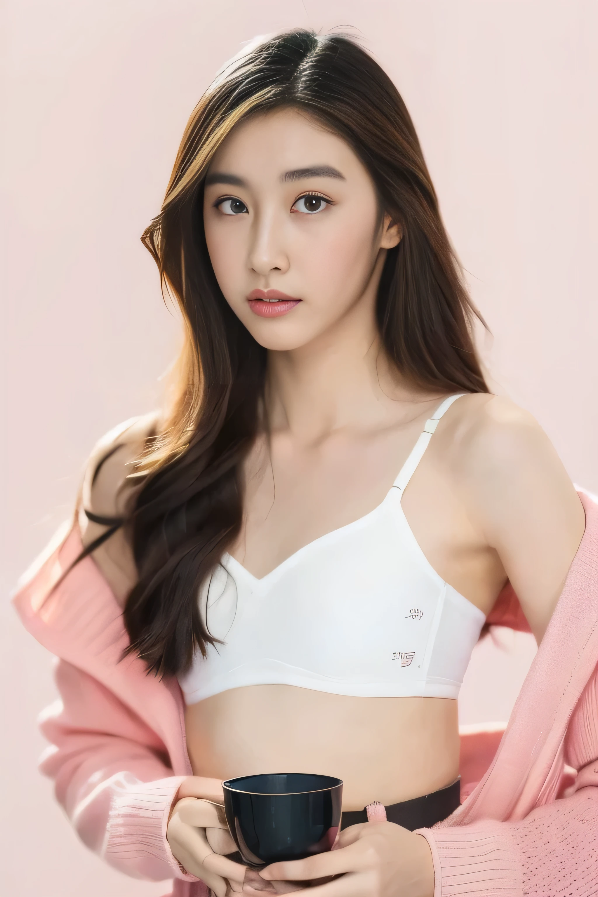 at the dico party, crazy atmosphere, fun pose, crazy girl, 90s outfit, cute outfit, y2k outfit, 90s hairstyle, fun night vibe, black short hair with bangs, midshot, centered image, ultra detail, a girl pale skin, small breasts, cute outfit y2k, y2k outfit, main color is white, pink color is scheme
