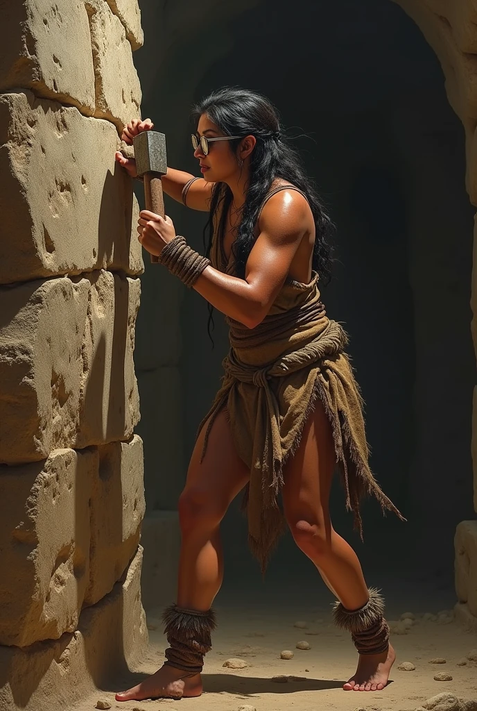 (La mejor calidad de imagen, 4k, 8k, Hi-Nada, Obra maestra:1.2), (ultra detallado, realista, graphic:1.37), (severe situation:1.1), (A scene from ancient Greek mythology., beautiful princess Andromeda sacrificed by a monster:1.2), ((Acostada de espaldas sobre una mesa de sacrificio en un muelle:1.5)), (((full body))), a blonde with chains on her wrists Great shot of Andromeda, una hermosa mujer (((full nude))), con ojos azules, from behind. (grilletes en sus manos con cadenas atadas:1.6), (Andromeda looks distressed.:1.1), En la distancia, la parte superior del cuerpo de un monstruo gigante devorador de hombres, El Kraken, emerge del mar, una escena que pone en peligro la vida; Medio: illustration, Detailed illustration, Digital illustration, sombras fuertes (textura fuerte:1.1), detalle: (disturbing atmosphere, nubes espeluznantes, escalera celestial que se extiende entre las nubes, dark lighting, agua de mar turbia:1.2), detalle: desperate expression of the princess, terrifying eyes, pies descalzos con cicatrices, rippling monster upper body muscles, escamas que brillan a la luz del sol en el cuerpo del monstruo; artistic style: dark fantasy, scary mythical creatures, dramatic composition color palette: Creepy lighting: La misteriosa luz de la luna proyecta sombras inolvidables; foco ilumina a la princesa y al monstruo; (Incredibly powerful and realistic composition by Greg Rutkowski.:1.2) Escala CFG 7 Pasos 30