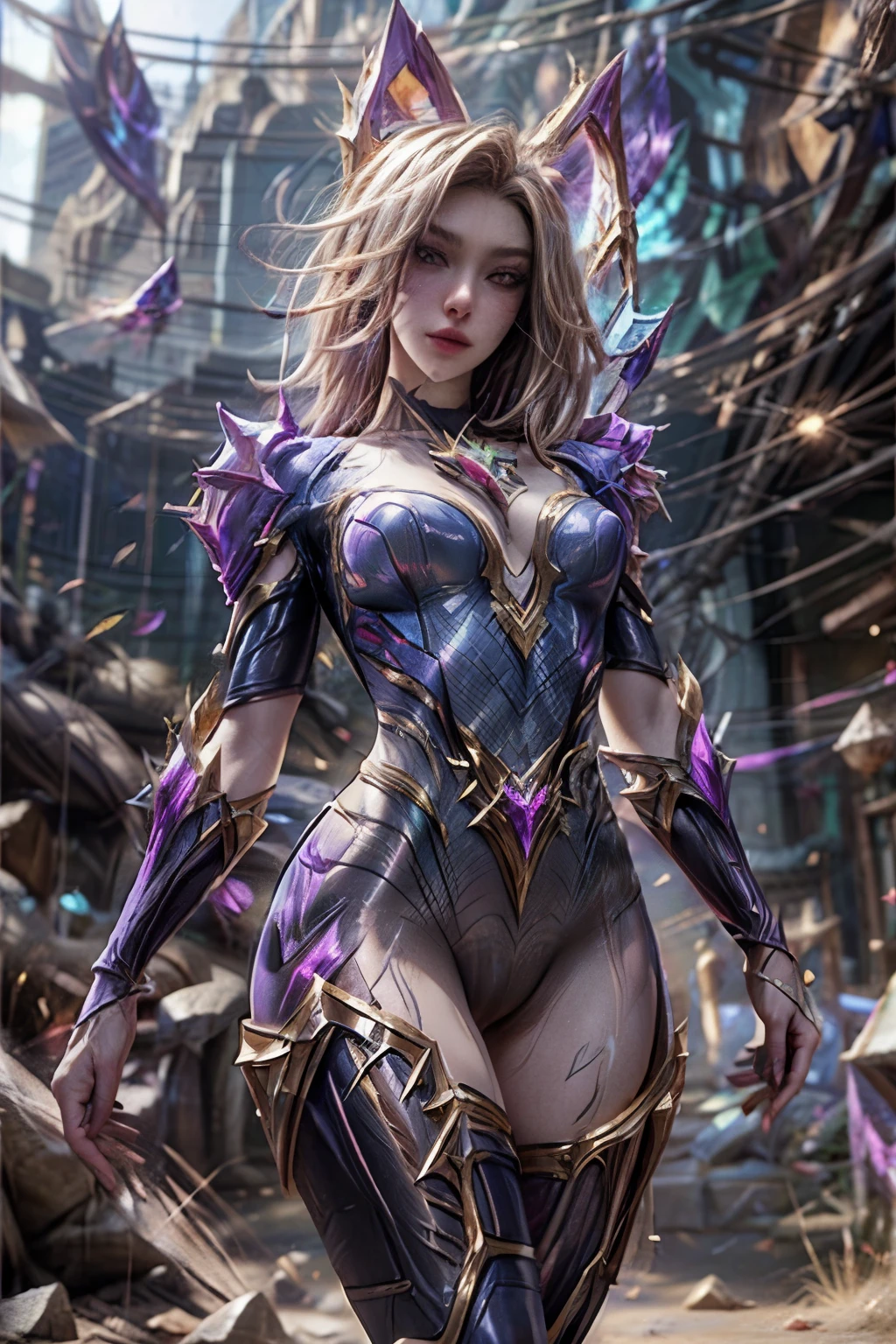 kaisa league of legends, perfectbody, kda suit, 