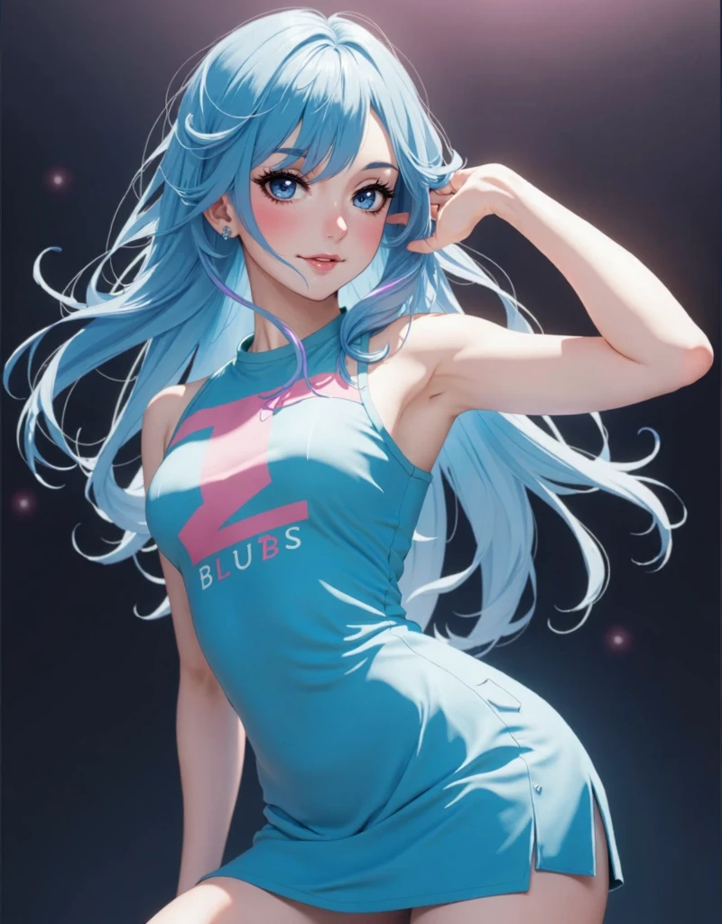 Anime girl with pink hair and a ribbon in her hair, Cute realistic portrait, 、Gweitz, Magical Girl Portrait, Cute Characters, Cute art style, Anime Moe Art Style, MapleStory character art, cute portrait, Cute Anime Girl Portrait, Small person portrait, artwork in the style of Gweitz, Splash Art Anime ,((green、light blue、See-through one-piece swimsuit、Wearing a blouse over her swimsuit、White mini skirt))、Cute Earrings、long hair twin tails、bird、Wind、smile、Embarrassed face、Embarrassing