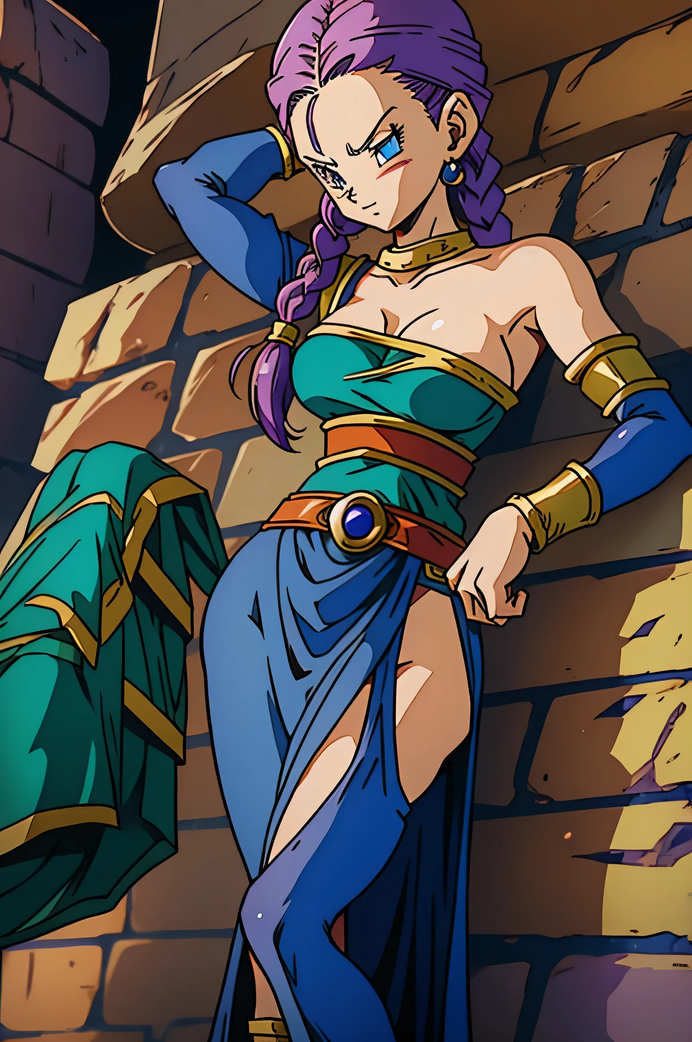 Dragon Quest,Legendary Heroine,Long braids,Reveal costumes,