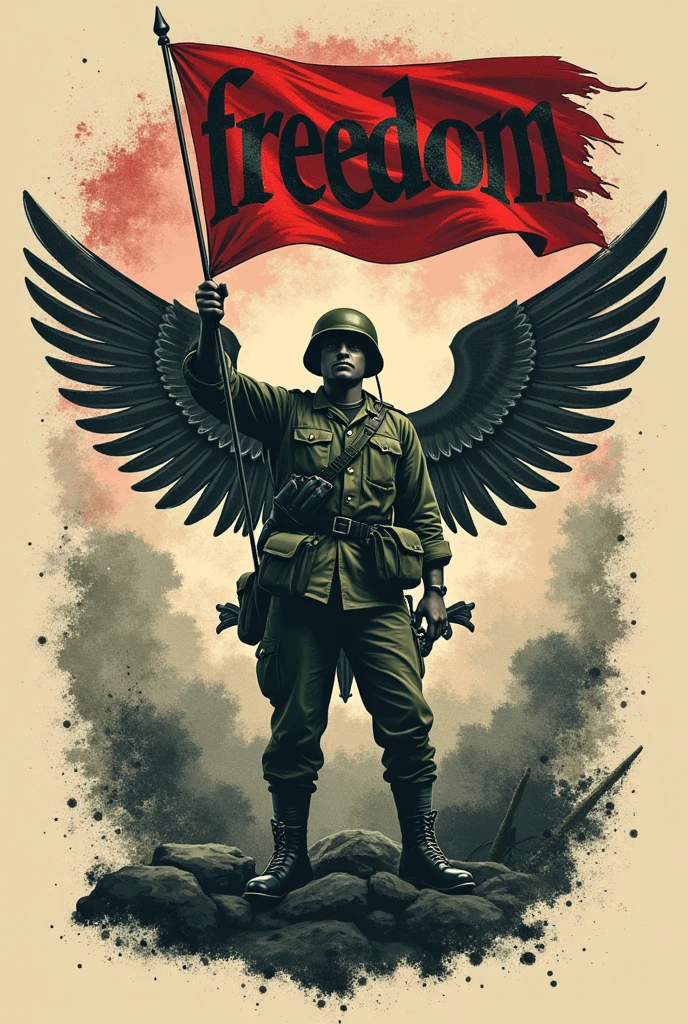 creative illustration fantasy style of a white dove with the number 404 standing on a green military helmet, blood splashes, by dan mumford, frank franzetta, sketch, white, green, red outlines, high definition, intricat details, bright colors