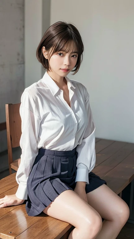 Japanese elementary school students、Budding breastini skirt、Panty shot、Chikubi sheer
