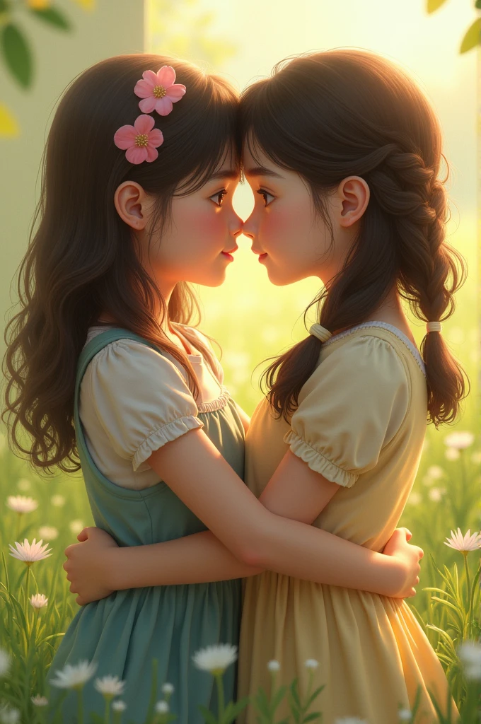 girls kissing each other --auto --s2