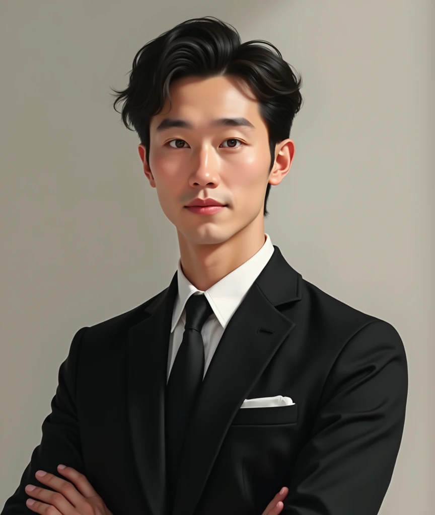 there is a man in a suit and tie posing for a picture, Kim Do-young, yanjun cheng, Cai Xukun, headshot profile picture, Zhongyuan Zheng Lei, bursting head photo, reuben wu, jaeyeon nam, bursting head photo, Shin Jinying, Kim Tae-joon, yangjun chen, yihao ren, shaxi, jinyiwei