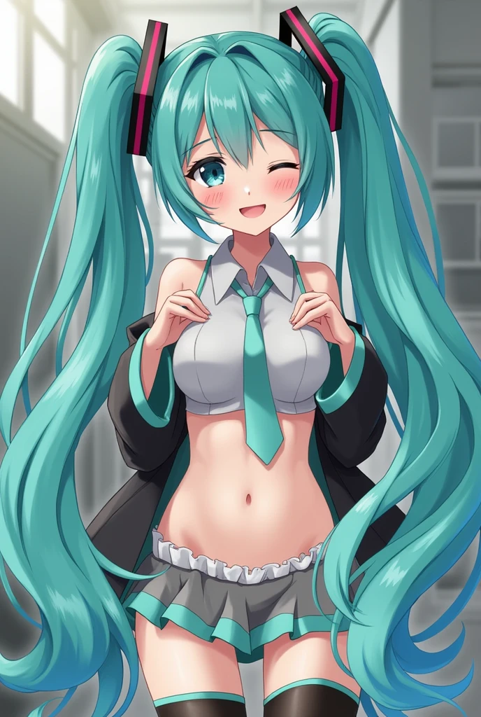 hatsune miku(scream, orgasm), doggy style, Frontal perspective, vaginal insertion(1 boy, 1girl)