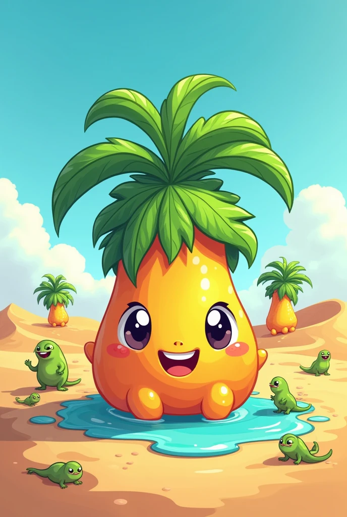 A collection of Oasis as a cool cartoon character.