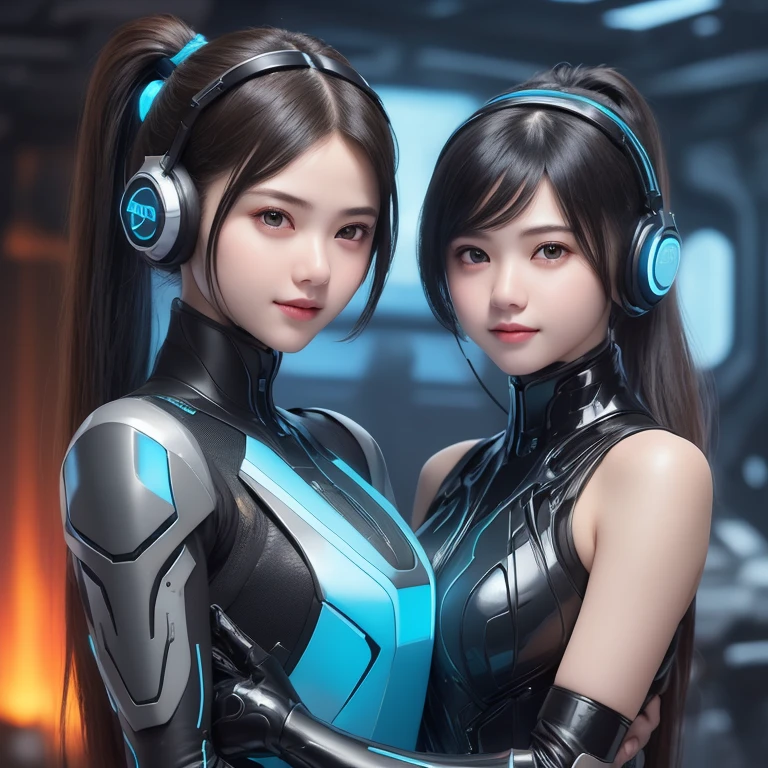 Girls who are reading and studying, female students, there is a computer in the room, sweet-looking, willow eyebrows, big eyes, girls with delicate facial features, girls sitting at the computer desk live broadcast, detail portrayal, infinite details, Tyndall effect, ultra definition, cyberpunk style, character tracing, ray tracing, modern women, high value, beauty, intellectual beauty, (cyberpunk style), (cosmopolitan beauty), (sexy), (seductive) (off-the-shoulder)
